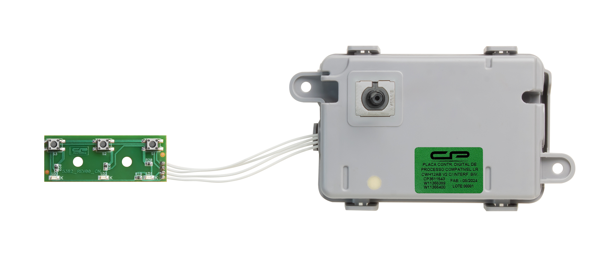 PLACA CONTROLADORA DIGITAL DE PROCESSO COMPATÍVEL LR CWH12AB V2 C/INTERFACE  BIV