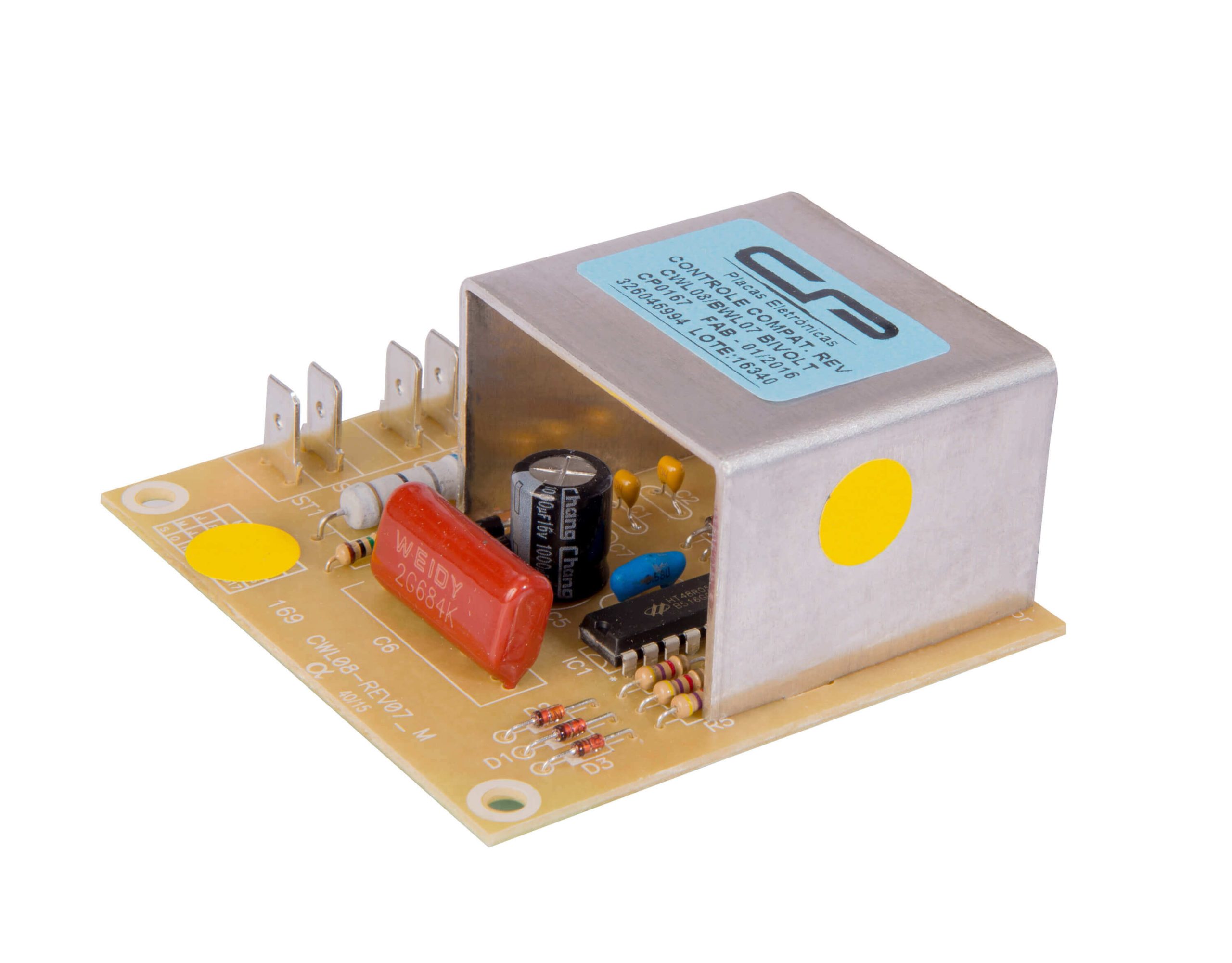 PLACA CONTROLADORA DIGITAL DE PROCESSO COMPATÍVEL LR CONTROLE REVERSÃO CWL08/BWL07 BIV