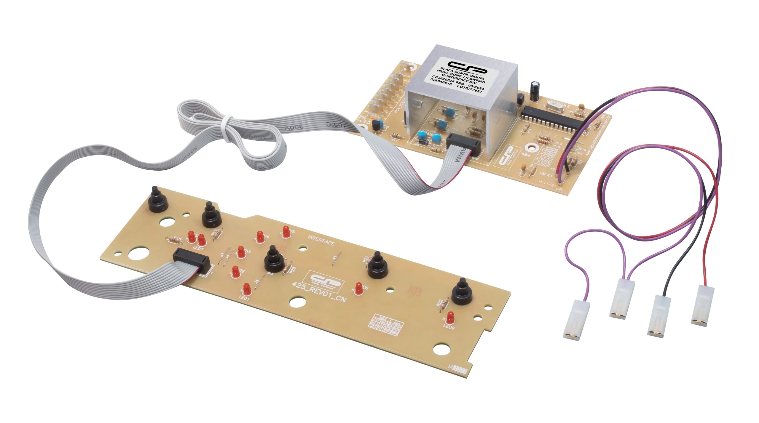 PLACA CONTROLADORA DIGITAL DE PROCESSO COMPATÍVEL LR BWF08B C/INTERFACE BIV