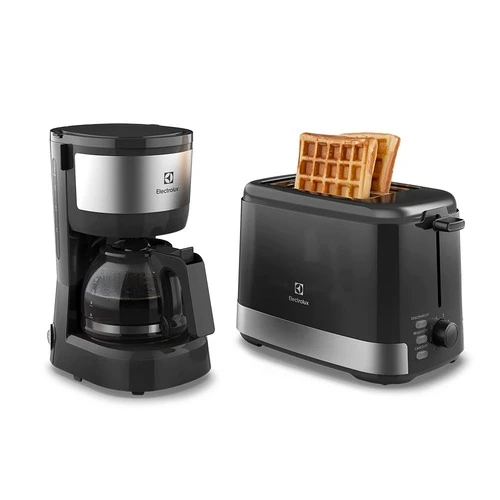 Kit Cafeteira e Torradeira Elétrica Electrolux Efficient ECT10 127V