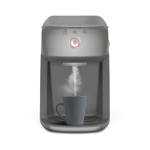 Electrolux Purificador de Água Quente 800ml Gelada 2,4L Fria e Natural  Motor Compressor controle de temperatura reservatorio de 3,3L total Alerta troca Filtro refil 6 meses ou 3000l Cinza PH41X 127V - Imagem 2