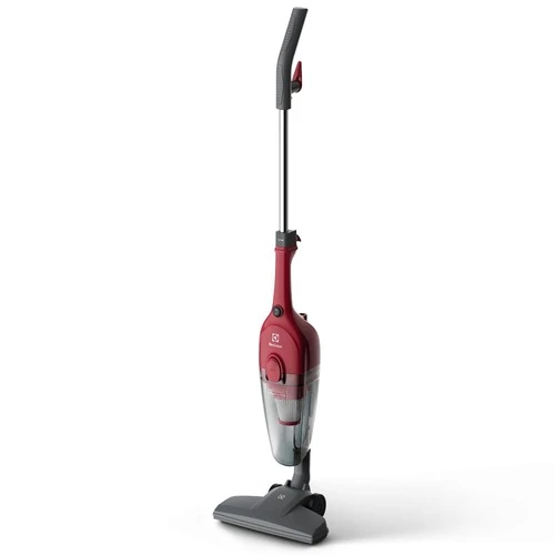 Electrolux Aspirador pó vertical com fio portátil de mão 2 em 1 1100W cabo 5m capacidade 1,2L filtro HEPA Electrolux STK13 vermelho 127V