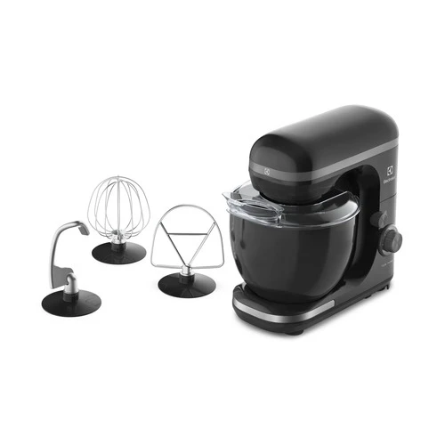 Batedeira Planetária Electrolux 750W Preta Experience com Tigela 5L EKM30