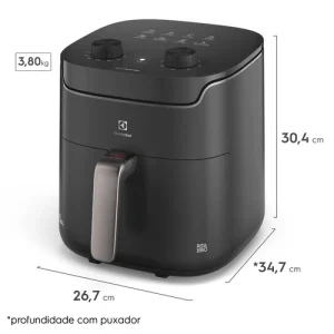 Air Fryer Electrolux 5,6L Efficient por Rita Lobo EAF40 220V